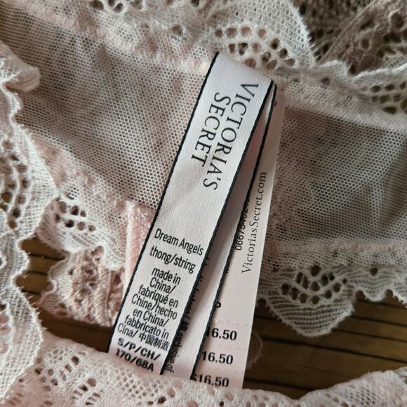 Victoria's Secret Dream Angels Lace Thong Bundle sz Small New - Picture 3 of 4